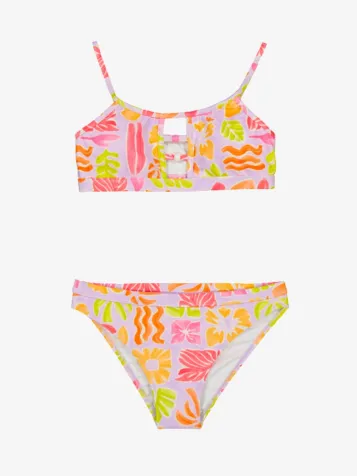 Meisjes Bikini Printed Lila