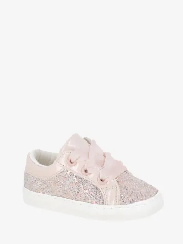 Meisjes Sneakers Glitter Neutral