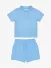 Mayoral Jongens Set Polo Short Sky Blue