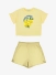 Mayoral Meisjes Set T-shirt Chenille Shorts Vanilla