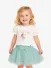 Mayoral Meisjes Set T-shirt Rok Natural Lake