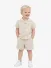 Mayoral Jongens Set Blouse Short Hemp