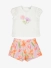 Mayoral Meisjes Set T-shirt Short Blossom