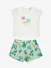 Mayoral Meisjes Set T-shirt Short Lake