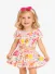 Mayoral Meisjes Set Rok Haarband Hibiscus