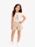 Mayoral Meisjes Set Short T-shirt Salmon