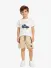 Mayoral Jongens Set Short T-shirt Football Club Cream