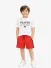 Mayoral Jongens Set T-shirt Short Tomato