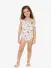 Mayoral Meisjes Badpak Pumpkin One Shoulder