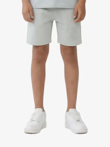 Jongens Short Striped Signature Ocean Grijs