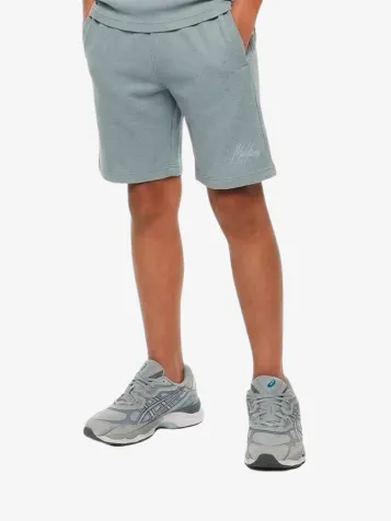 Jongens Short Wafel Ocean Grijs