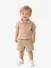 Malelions Junior Jongens Baby Polo Linen Latte
