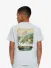 Malelions Junior Jongens T-shirt Relaxed White Heron Ocean Grijs
