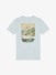 Malelions Junior Jongens T-shirt Relaxed White Heron Ocean Grijs