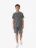 Malelions Junior Jongens Short Lifestyle Damaged Hem Acid Wash