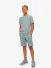 Malelions Junior Jongens Short Wafel Ocean Grijs