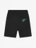Malelions Junior Jongens Short Split Zwart Blauw