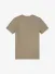 Malelions Junior Jongens T-shirt Ribbed Script Olive Groen