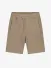 Malelions Junior Jongens Short Ribbed Script Olive Groen