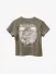 Malelions Junior Jongens T-shirt Relaxed Lago Olive Groen