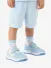 Mitch & Son Jongens Sneakers Jump Low Large M Velcro Sky Blue