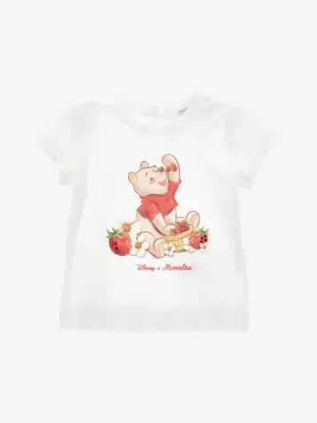 Meisjes T-shirt Winnie de Pooh Wit