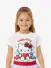 Monnalisa Meisjes T-shirt Hello Kitty Regular Wit