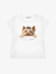Monnalisa Meisjes T-shirt Hondje Wit