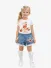 Monnalisa Meisjes T-shirt Winnie de Pooh Wit