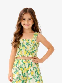Molo Meisjes Top Rolfia Citrus
