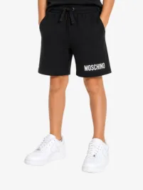 Moschino Jongens Short Logo Zwart