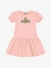 Moschino Meisjes Jurk Teddybeer Sugar Roze