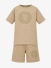 Moschino Jongens Set T-shirt Short Irish Cream