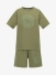 Moschino Jongens Set T-shirt Short Army Groen