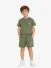 Moschino Jongens T-shirt Teddybeer Army Groen