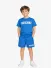 Moschino Jongens T-shirt Logo Blauw