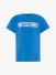 Moschino Jongens T-shirt Logo Blauw