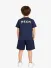 MSGM Junior Jongens Short Fleece Donker Blauw