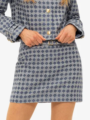 Dames Rok Parole Misty Blue