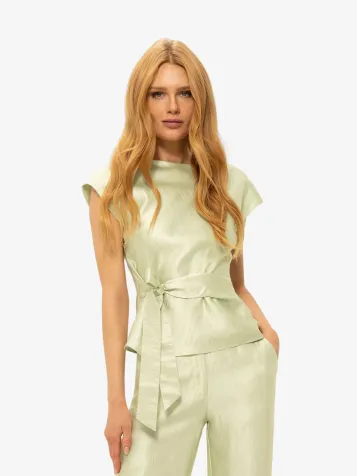 Dames Top Porlamar Aloe Vera