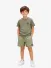 Parajumpers Kids Jongens T-shirt Patch Ashen Sage
