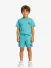 Parajumpers Kids Jongens T-shirt Patch Aqua