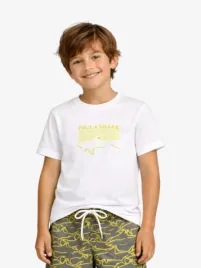 Paul & Shark Jongens T-shirt Wit