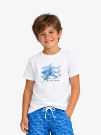 Paul & Shark Jongens T-shirt Wit