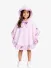 Phi Meisjes Poncho Lilac Flowers