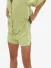 Refined Department Dames Short Dolly Relaxed Stripe Matcha Groen