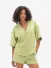 Refined Department Dames Shirt Bennie Oversized Baseball Matcha Groen