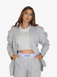 Reinders Dames Blazer Taylor Light Grijs Melange