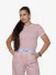Reinders Dames Top Ribb Reinders Dusty Rose