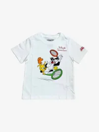 Mc2 Saint Barth Junior Jongens T-shirt Sylvester Tennis